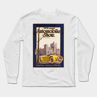 20th Annual Automobile Show, Buffalo New York - Advertising Poster Long Sleeve T-Shirt